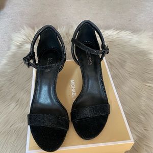 Simone Mid Sandal Glitter by Michael Michael Kors